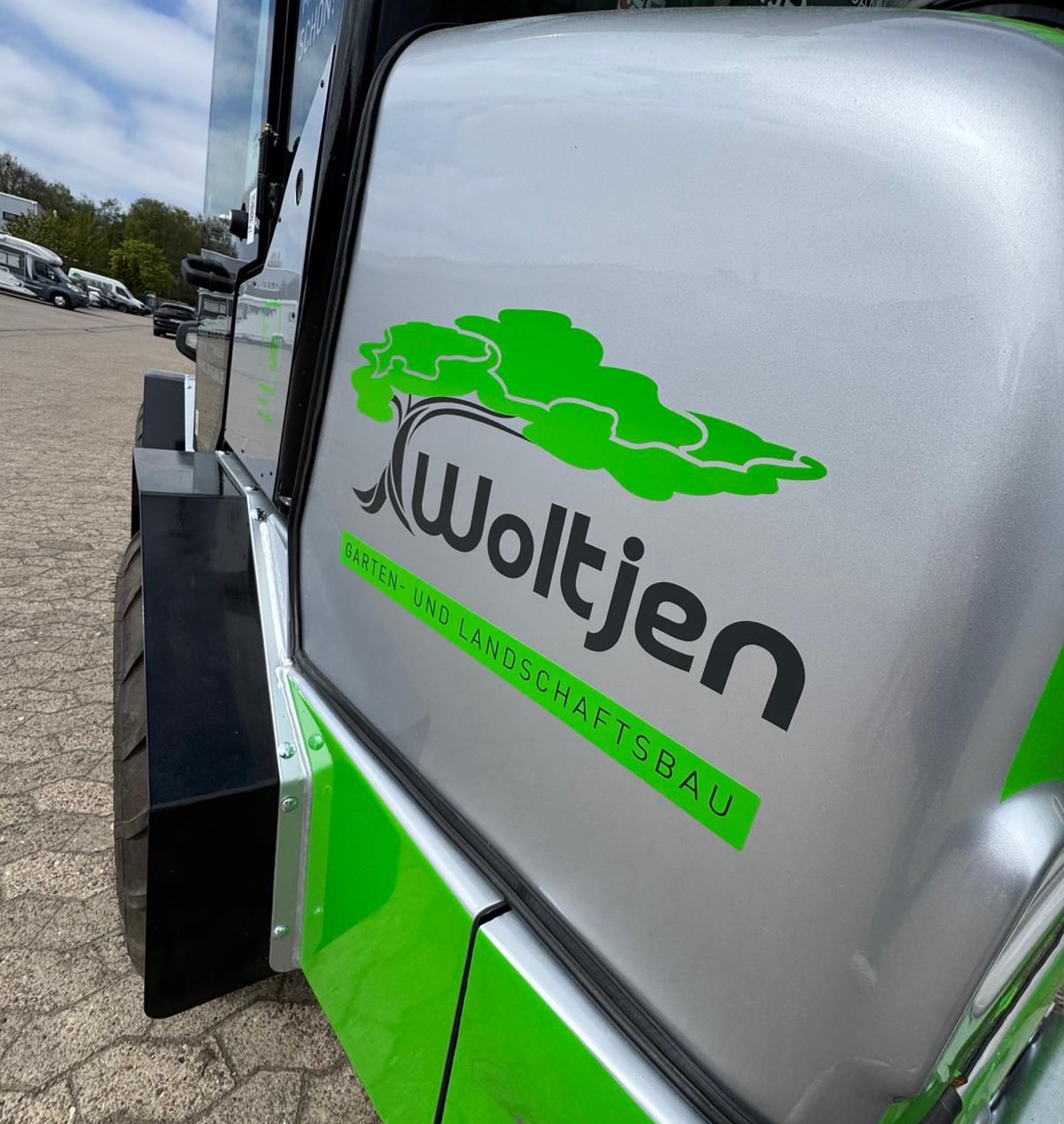 Woltjen Gabelstapler Nahaufname